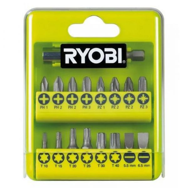 Ryobi RAK17SD - 17ks sada šroubovacích bitů