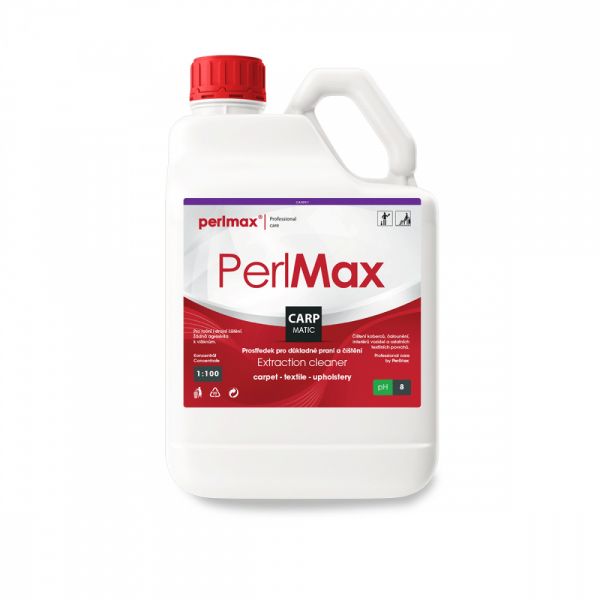 Perlmax MOPMAN Carp Matic 5 litrů - čisticí prostředek na čistění koberců extraktory