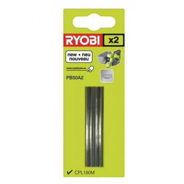 Ryobi PB50A2 - 2ks sada 50mm nožů do hoblíku