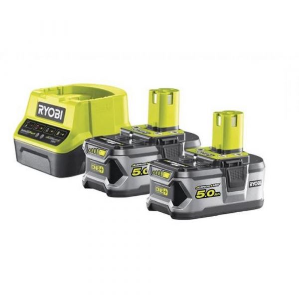 Ryobi RC18120-250 - 18V Sada akumulátoru s nabíječkou (2x5.0Ah)